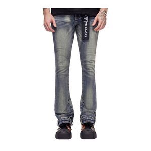 Valabasas Stacked Jeans Hikari Mens Blue VLBS-VJ3-1126